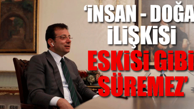 İmamoğlu, iklim değişikliği konferansında konuştu