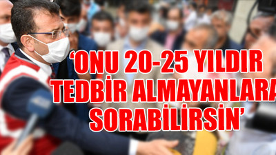İmamoğlu'ndan CNN Türk muhabirine 'tedbir' yanıtı