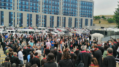 İstanbul adliyelerinde protestolar başladı