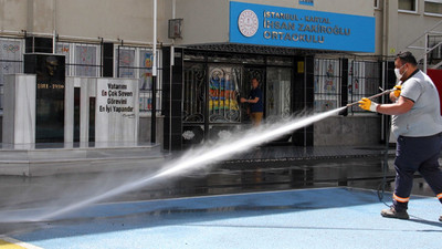 Kartal’da okullar, LGS öncesi dezenfekte edildi