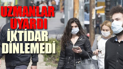 'Koronavirüs salgınında sürü bağışıklığı hedefleniyor'