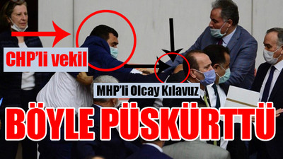 Özgür Özel'e arkadan saldıran Olcay Kılavuz'a müdahale eden CHP'li vekil belli oldu