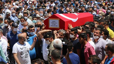 Pençe Harekatı şehidi Yunus Gül Adıyaman'da son yolculuğuna uğurlandı