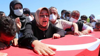 PKK'nın şehit ettiği işçilere son görev