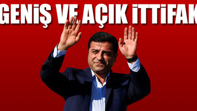 Selahattin Demirtaş'tan açık çağırı