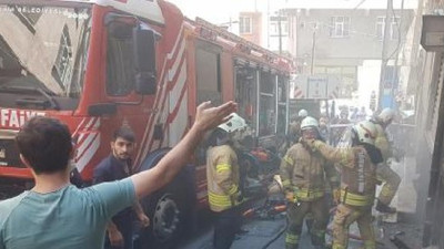 Şişli'de yangın paniği: Vatandaşlar kısıtlamaya rağmen sokağa döküldü