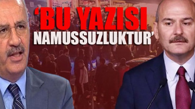 Süleyman Soylu bu kez Saygı Öztürk'ü hedef aldı