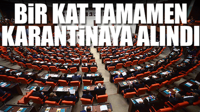 TBMM ana binasında koronavirüs alarmı