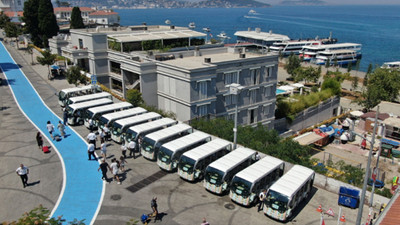 Adalar'da elektrikli araç dönemi bugün başladı