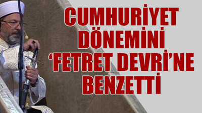 Ali Erbaş'ın hutbesinde bir skandal daha ortaya çıktı