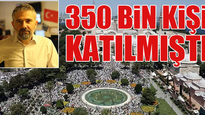 Ayasofya'daki cuma namazına katılan atv Haber Koordinatörü'nün Covid-19 testi pozitif çıktı