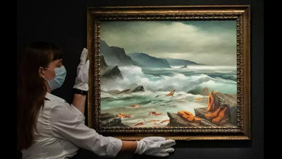 Banksy'nin "sığınmacı" eserine rekor fiyat: Yaklaşık 20 milyon TL'ye satıldı