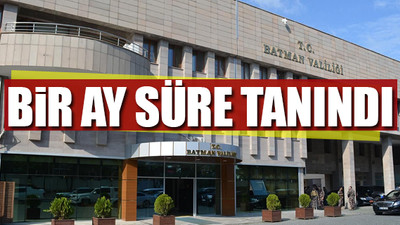 Batman Valisi’ne ‘acil’ kış bahçesi