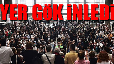 Çağlayan Adliyesi'nde avukatlardan 'çoklu baro' teklifine alkışlı tepki