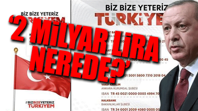 CHP, "Biz Bize Yeteriz" kampanyası için Meclis araştırması istedi