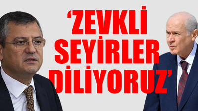 CHP'den Bahçeli'ye; hem barolar hem de kurultay yanıtı