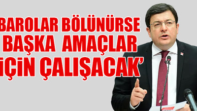 CHP'den iktidara önemli 'çoklu baro' çağrısı