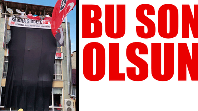 CHP ilçe binası siyaha büründü: #ChallengeAccepted