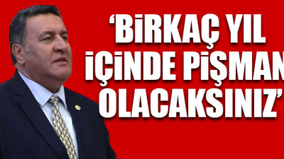 CHP'li Gürer'den iktidara 'çoklu baro' çıkışı