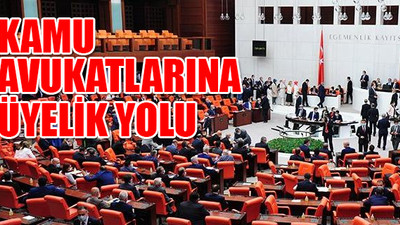 'Çoklu baro' yasa teklifine gece yarısı sürpriz bir madde eklendi