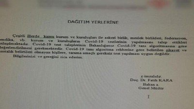Devletten devlete, 'devletin her istediğini yapmayın' talimatı