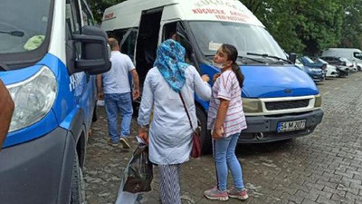 Dolmuşta maske takmayan yolcuya soruşturma başlatıldı