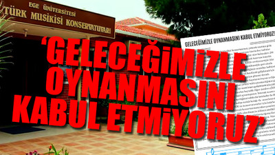 Ege Üniversitesi Konservatuvar’ı TYT yapıldıktan sonra baraj puanını 200’e çıkardı