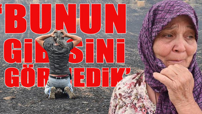 Gelibolu’da tarlaları yanan köylülerden isyan