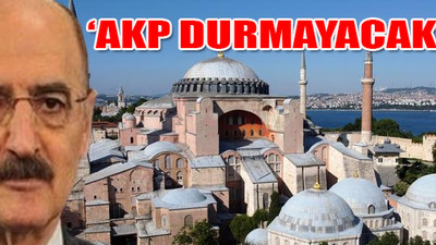 Hüsnü Mahalli'den Ayasofya çıkışı