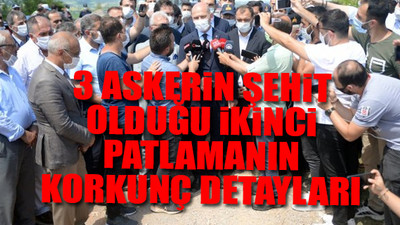 İçişleri Bakanı Soylu açıkladı: Kamyonda 1.5 ton patlayıcı vardı