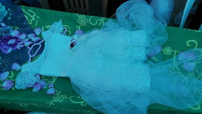 İkranur'un en sevdiği kıyafeti tabutunun üzerine konuldu