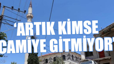 İmam caminin bahçesindeki ağaçları kesti, cemaat protesto etti