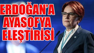 İYİ Parti lideri Akşener: İstanbul sözleşmesini ezdirmeyeceğiz