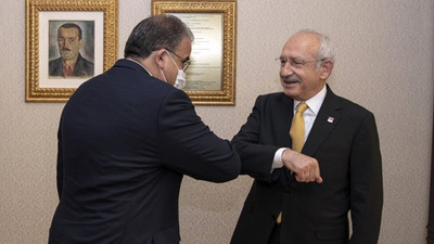 Kılıçdaroğlu, KKTC Çalışma ve Sosyal Güvenlik Bakanı Faiz Sucuoğlu'nu kabul etti