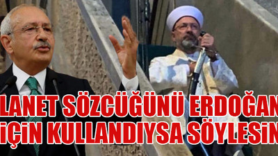 Kılıçdaroğlu'ndan Ali Erbaş'a sert sözler: Sen ancak o koltuğu kirletirsin