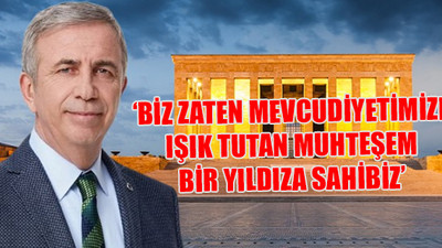 Mansur Yavaş'ın Neowise kuyruklu yıldızı ve Anıtkabir paylaşımı sosyal medyayı salladı