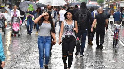 Meteoroloji'den sağanak yağmur uyarısı