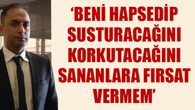 Murat Ağırel'den mektup var