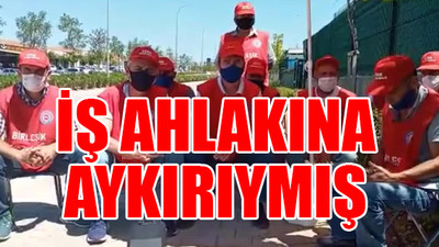 Sendikaya üye olan işçiler işten atıldı