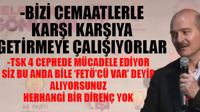 Süleyman Soylu'dan, İsmail Saymaz'a flaş açıklamalar...