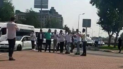 Trafiği durdurup halay çekenlere 10 bin lira ceza