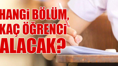 YKS üniversite kontenjanları açıklandı