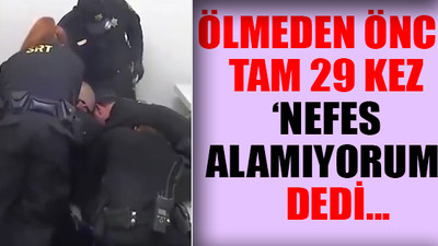 ABD'de polis şiddeti: Bir siyahi daha boğularak öldürüldü