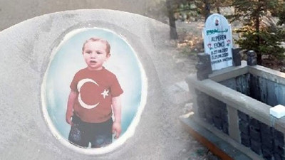 Annesinin sevgilisi tarafından öldürülen Alperen'in mezarını bir hayırsever yaptırdı