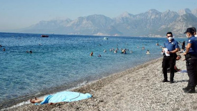 Antalya'da, denizde ceset bulundu