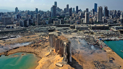 Beyrut'ta meydana gelen patlamayla ilgili 16 kişi tutuklandı