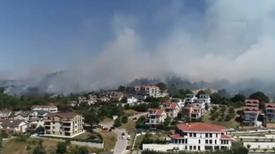 Bursa’da korkulan oldu: Yangın villalara da sıçradı