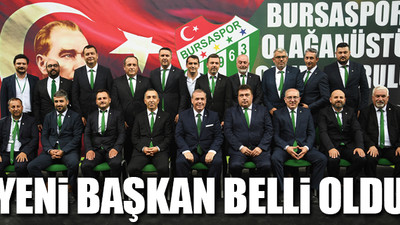 Bursaspor'un Genel Kurulu sona erdi