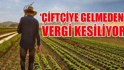 Çiftçiyi destekleme araçlarından kesilen verginin kaldırılması için yasa teklifi verildi