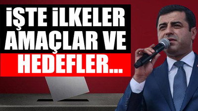 Demirtaş’tan ‘ittifak modeli’ önerisi